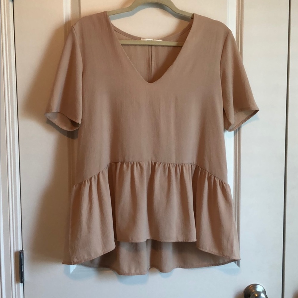 Peplum top